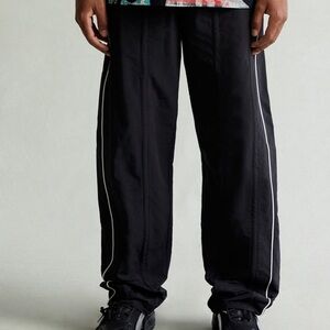 PacSun Black Joggers with White Piping